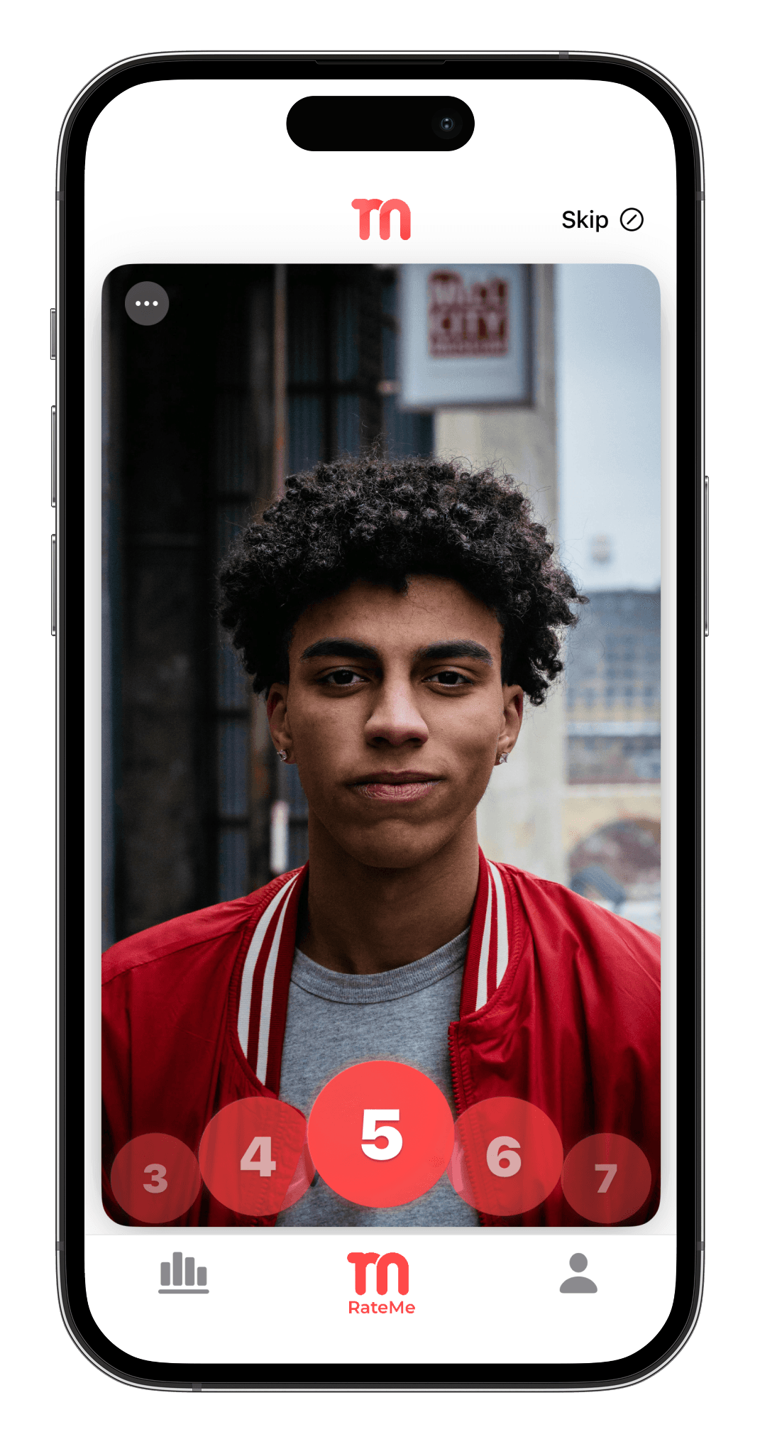 RateMe app screenshot 1